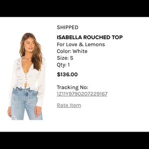 For love and lemons top